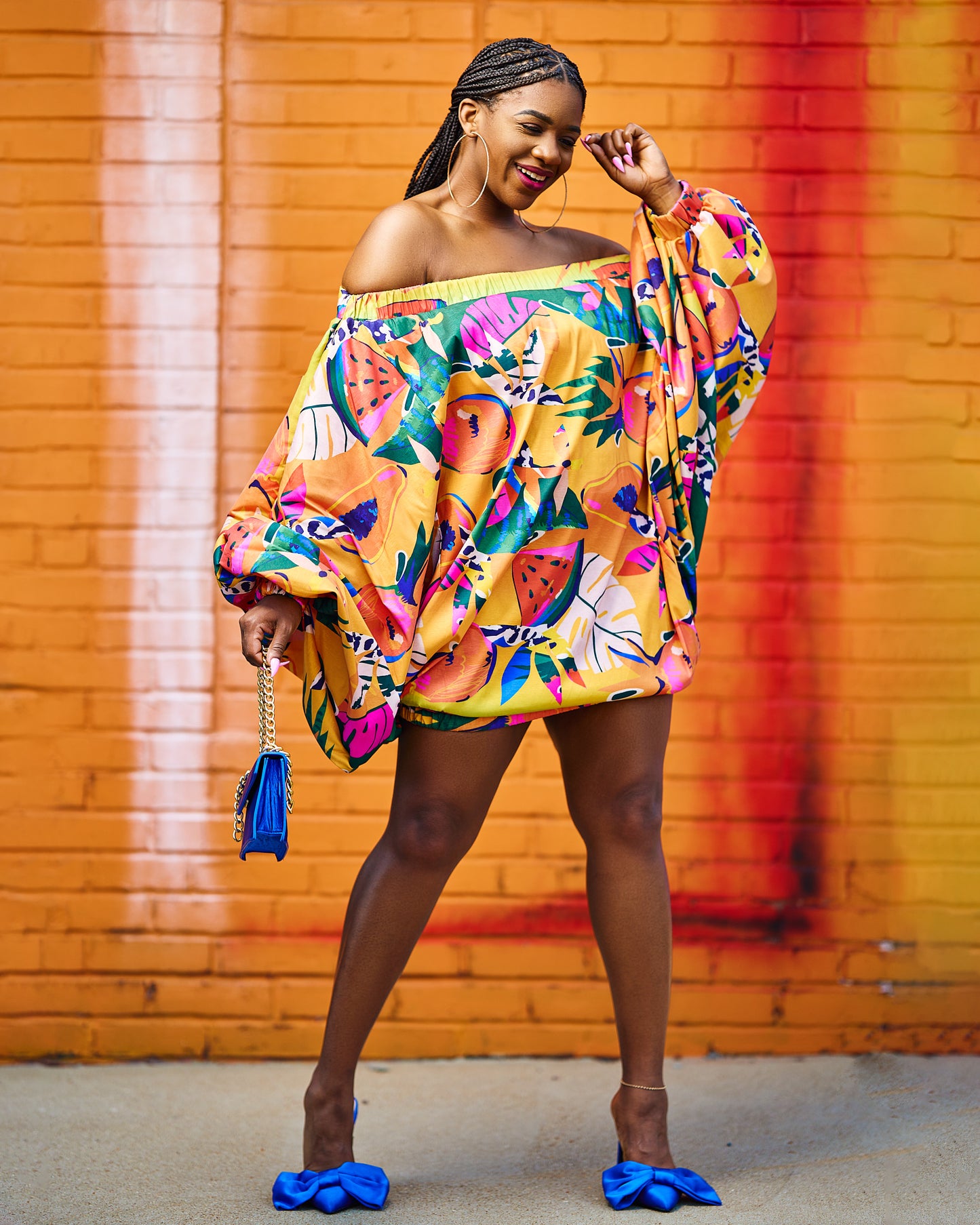 Island Gal | Dress| Orange