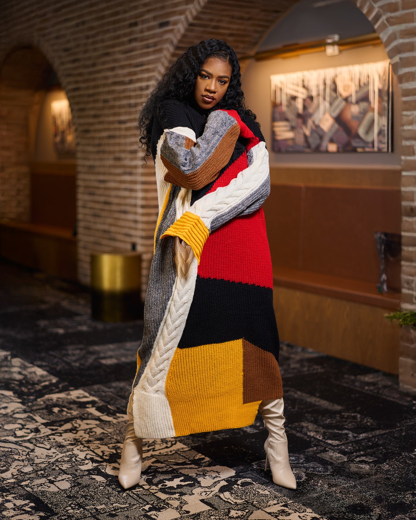 Color Me Fall | Sweater Dress | Multi