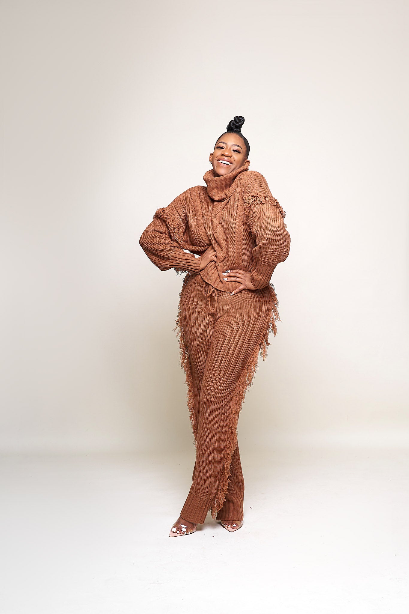 Essence | Sweater Set | Mocha