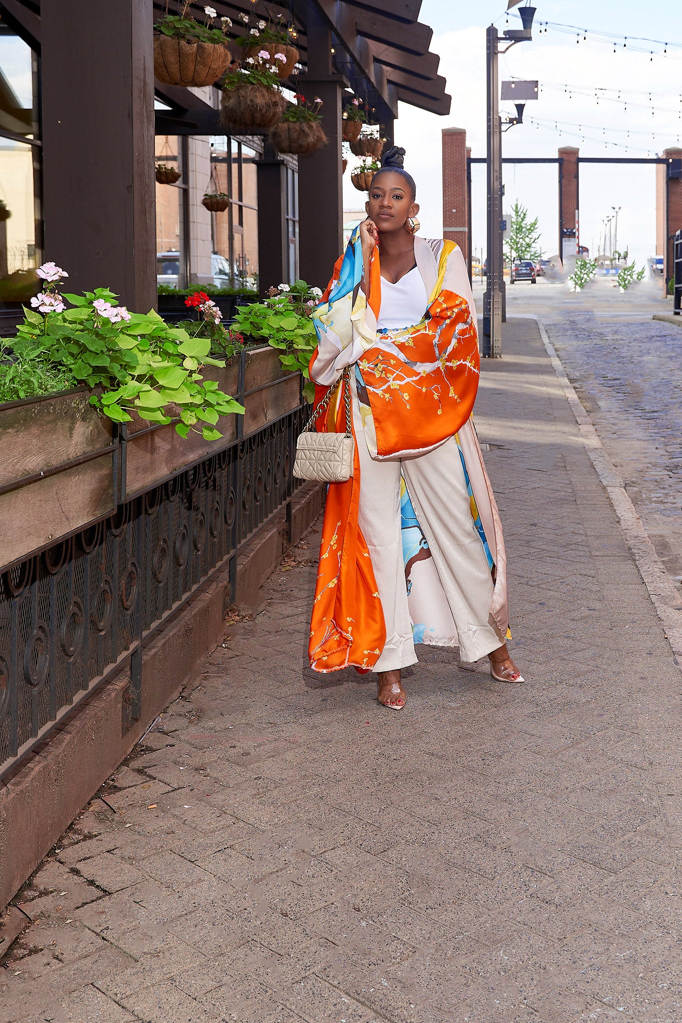 Silk Luxe | Kimono | Orange